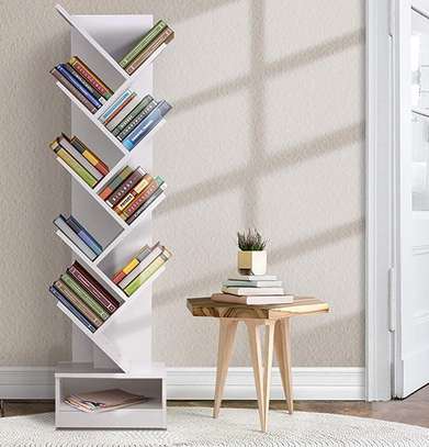 Tree-Shaped Floor Bookshelf for Books & Display image 6