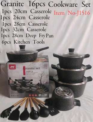 Nonstick/induction base cookware image 2