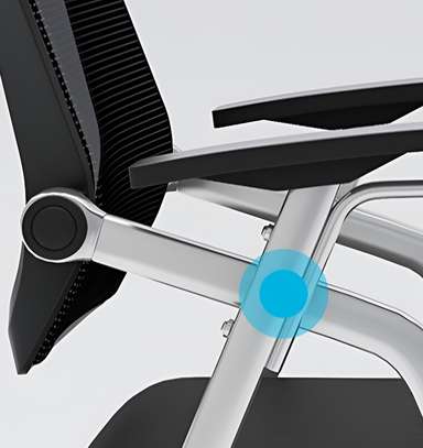 Office Chair:  Ergonomic Foldable Training Chair image 4