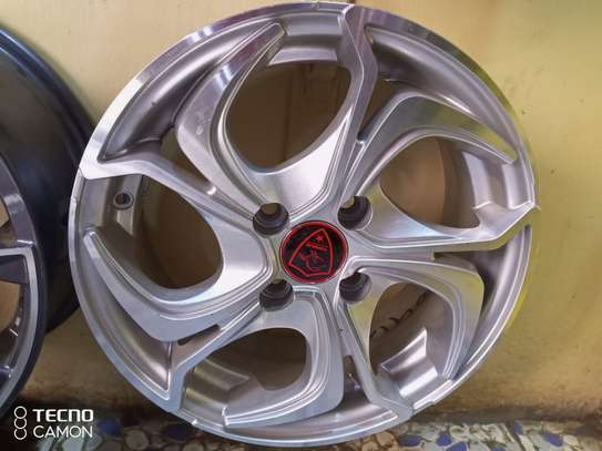 Alloy rims for Mitsubishi Mirage 14 inch new free fitting image 1