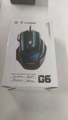 Gaming mouse neon lights image 3