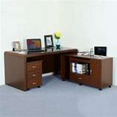 Office Desk: Study Desk With Drawer image 5