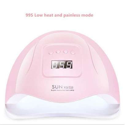 sun X5 Plus 110W UV LED Nail Lamp Machine - Pink image 2