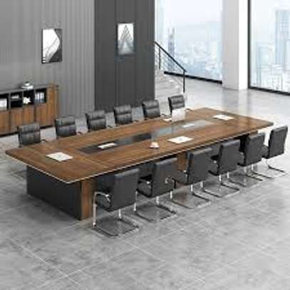 3 M Rectangular Boardroom Table image 6