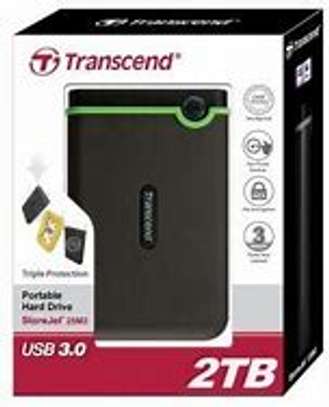 Transcend 2TB External Storage Hard Drive image 2