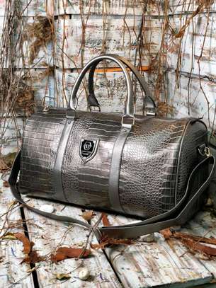 ITEM: *_Leather Duffle Bags._*???? image 6