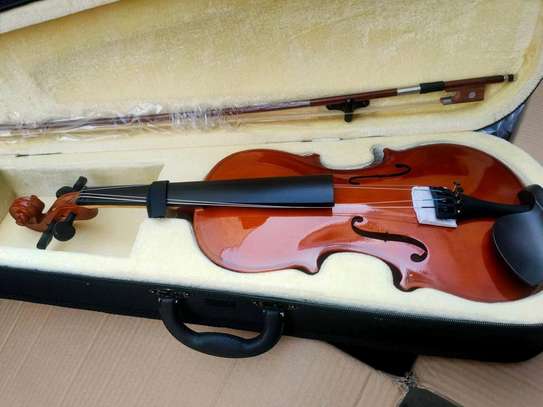 Acoustic Violin 4/4 Fullsize Professional Musical Violins image 2