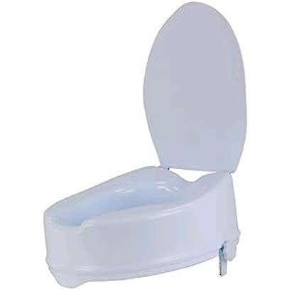 BUY ELEVATED COMMODE SEAT WITH LID SALE PRICE NEAR ME  KENYA image 1