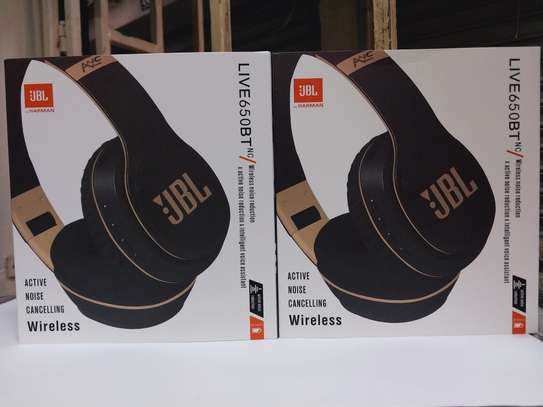 JBL Harman Live 650BTNC Headphones image 1