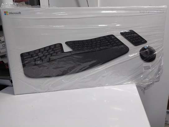 Microsoft Sculpt Ergonomic Keyboard with keypad & mouse image 1