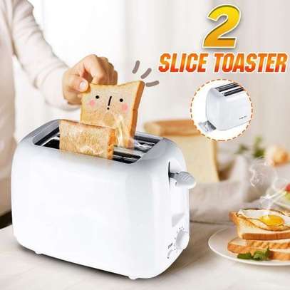 Sokany 2 Slice Bread Toaster - Silver & Black Ck image 4