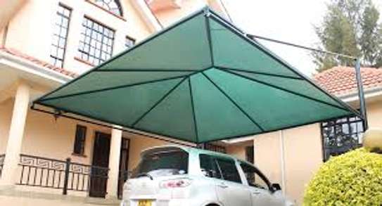 Car parking shades installation in Kenya image 4