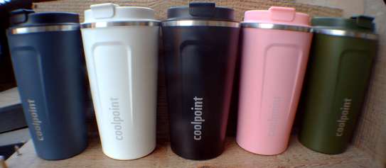 Large Capacity Portable Thermal Mug for Hot Coffee or Tea. image 2