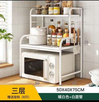 Multipurpose oven / microwave Storage Rack image 3