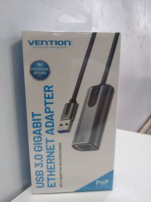 Vention CEWHB USB 3.0-A To Gigabit Ethernet Adapter Gray image 3