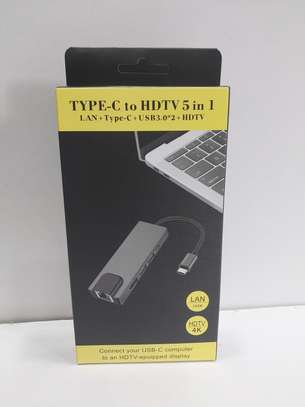 Type-C to HDTV 5 in 1 Multiport adapter image 2
