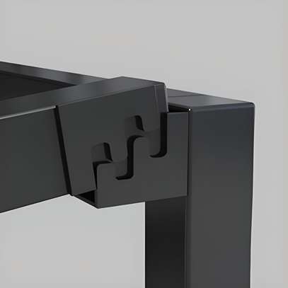 Grey Rectangular Large  Conference  Table image 7