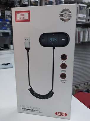 EARDLOM Bluetooth Wireless Receiver USB Car Kit Player M66 image 1