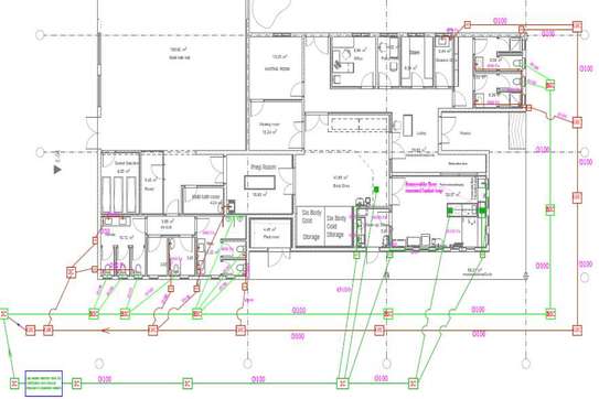 Plumbing, Mechanical, and Electrical installation Drawings image 1
