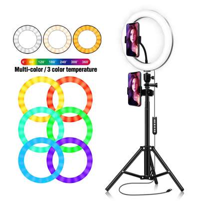 10-Inch Tri-Color Ring Light image 4