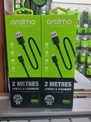 Oraimo 2 Meter Micro USB Charger Cable image 1