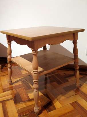 For Sale Vintage American Solid Maple Accent End Tables! image 5