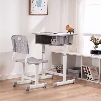 Kids Furniture: Adjustable Kids Desk Chair For Education image 3