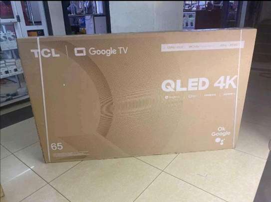 65 TCL Google smart UHD Television +Free TV Guard image 1