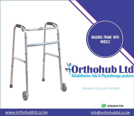 Walking Frame With Wheels image 1