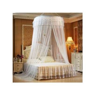 Round Mosquito Net For Single Bed-FREE SIZE. image 3
