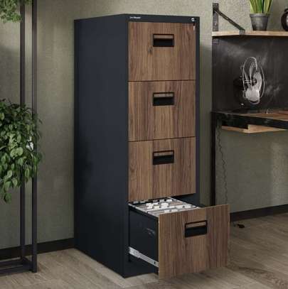 4-Drawer Steel Filing Cabinet – Durable Office Storage image 6