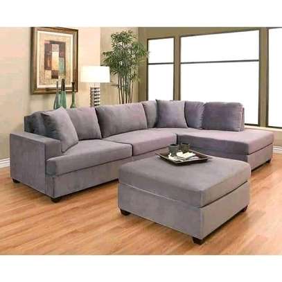 L set sofa set made by hand wood and good quality material made image 2