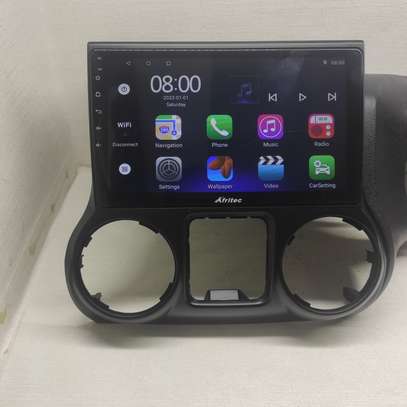10" Android radio for Jeep Wrangler 2011-2014 image 3