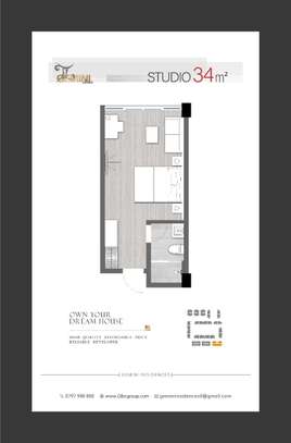 Studio Apartment with Swimming Pool at Mombasa Road image 3