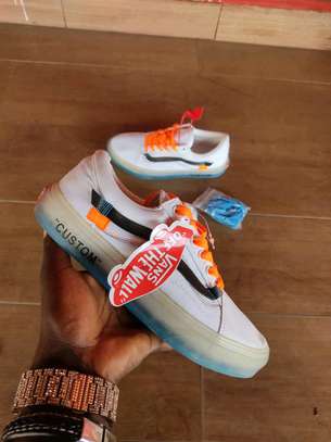 orange vans laces