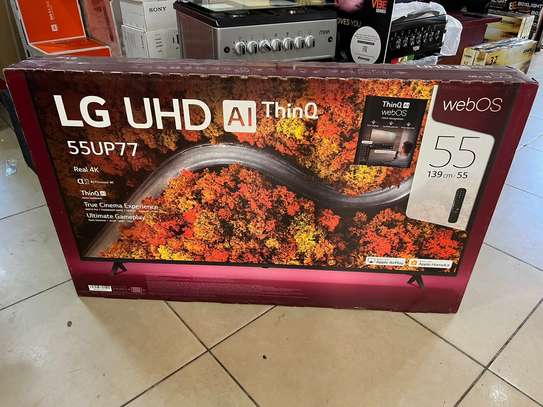 LG 55"4K UHD TV image 1