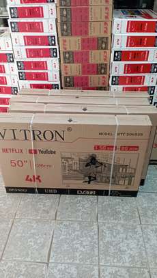 Vitron 50 android 4k frameless tv image 1