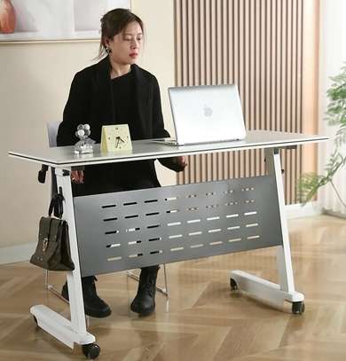 Office Table : odern Foldable Seminar Conference Table image 4