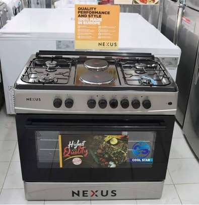 Nexus 6 burner cooker 4gas 2electric electric oven image 1
