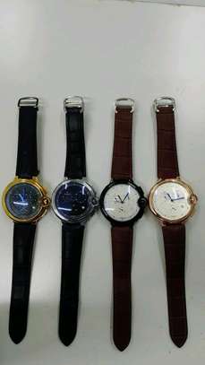 Maroon and black designer watches image 1