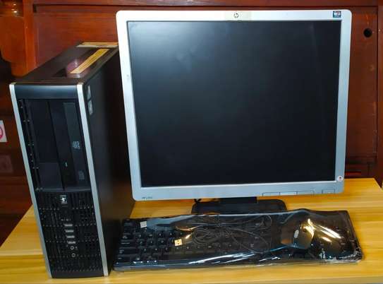 Complete Desktop HP Core2duo 2gb 250GB HDD Complete. image 2