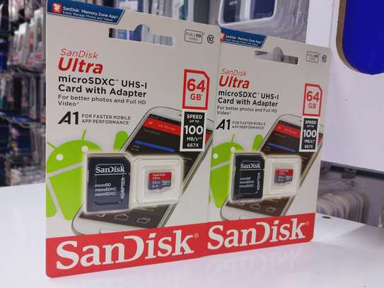 SanDisk Ultra 64GB microSDXC UHS-I Class 10 Memory Card image 3