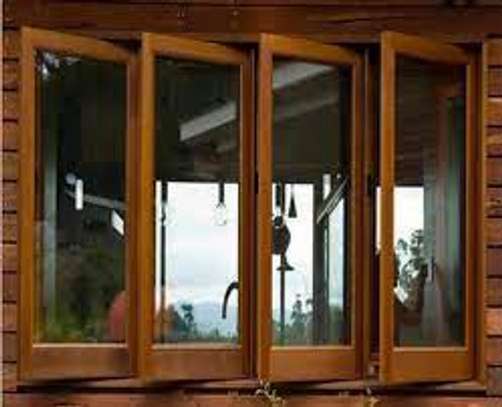 Mahogany windows/window arches image 5