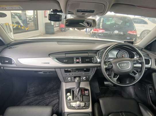 Audi A6 white 2018 image 3