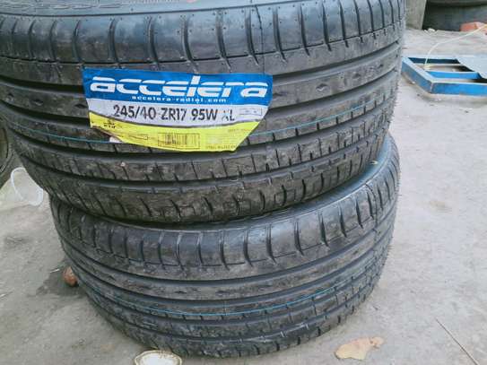 245/40ZR17 Brand new Accelera tyres made in Indonesia. image 1
