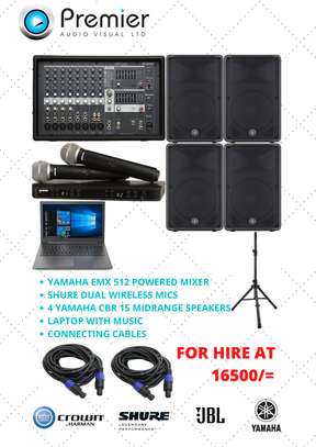 Available for hire,  PA system image 1
