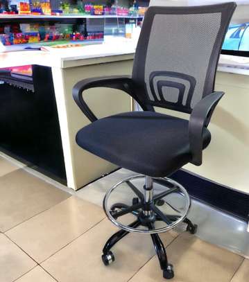 Office Chair: Mesh Cashier Counter Chair image 5