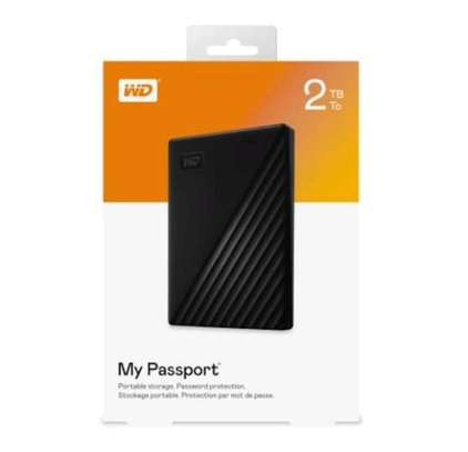 2Tb Wd My Passport External Harddisk image 3