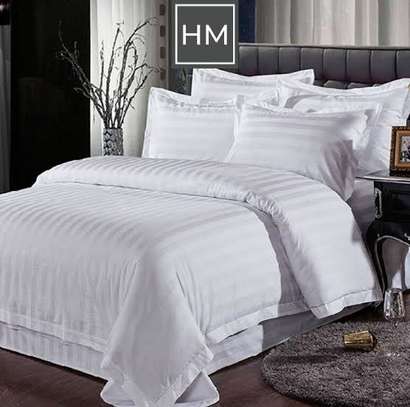 White striped duvet covers image 1