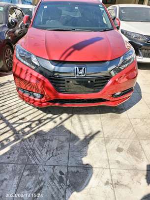 Honda vezel hybrid red image 9